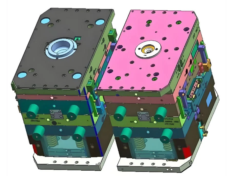 misumi Standard Two-Shot Injection Mold Design